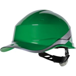 Diamond V Safety Helmet Green