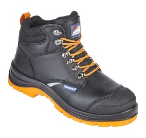 Black S3 Reflecto Safety Boots