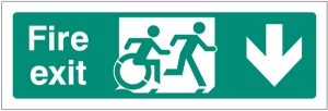 Exit Signs for Disabled